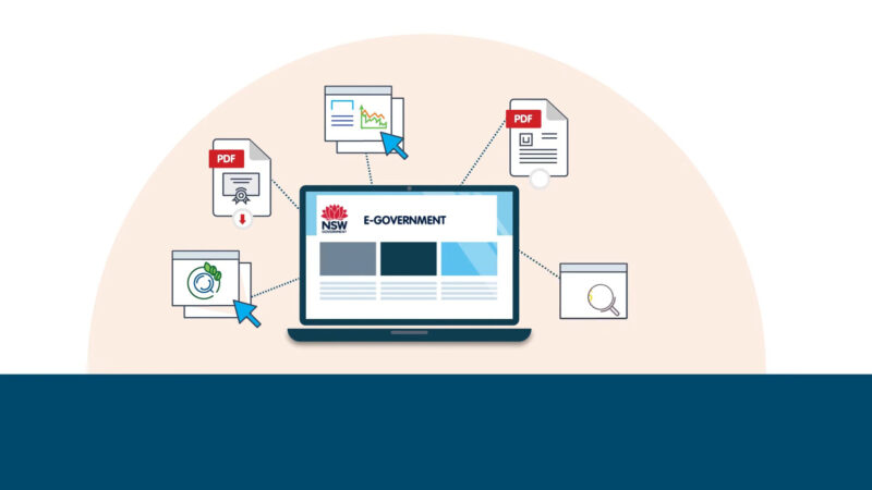 e-Governance NSW Graphic